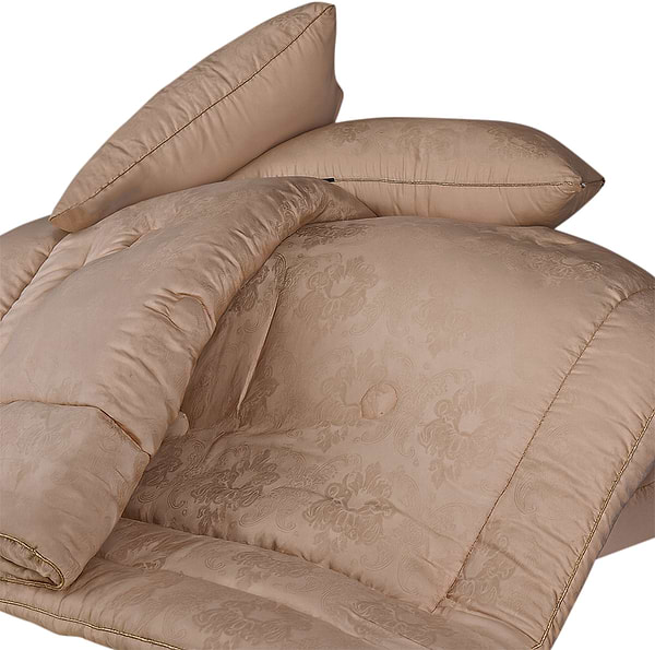 Фото - Ковдра демісезонна полуторна MirSon 140x205 см Шовкове Silk Kapok №1516 Ferrero Gold (2200011169880)