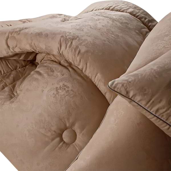 Фото - Ковдра демісезонна полуторна MirSon 140x205 см Шовкове Silk Kapok №1516 Ferrero Gold (2200011169880)