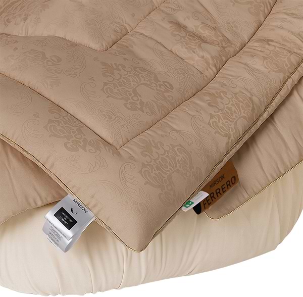 Фото - Ковдра демісезонна полуторна MirSon 140x205 см Шовкове Silk Kapok №1516 Ferrero Gold (2200011169880)