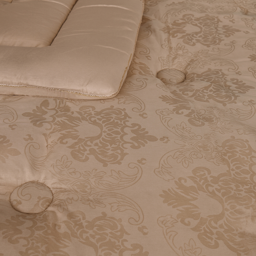 Фото - Ковдра демісезонна полуторна MirSon EcoSilk №1525 Ferrero Gold 140x205 см (2200011170916)