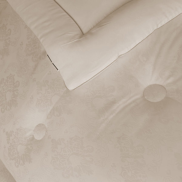 Фото - Ковдра зимова двоспальна євро MirSon Eco-Soft №1550 Ferrero Vanilla 200x220 см (2200011171944)