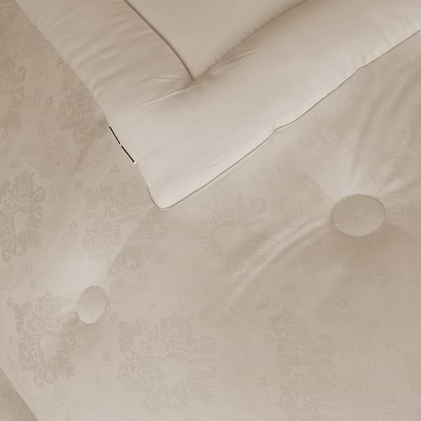 Фото - Ковдра зимова полуторна MirSon 140x205 см Шовкове Silk Kapok №1514 Ferrero Vanilla (2200011169989)