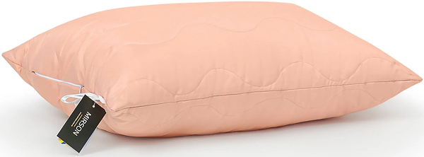 Фото - Подушка стандартная MirSon шерстяная №1770 Eco Light Coral средняя 50х70 см (2200003709919)