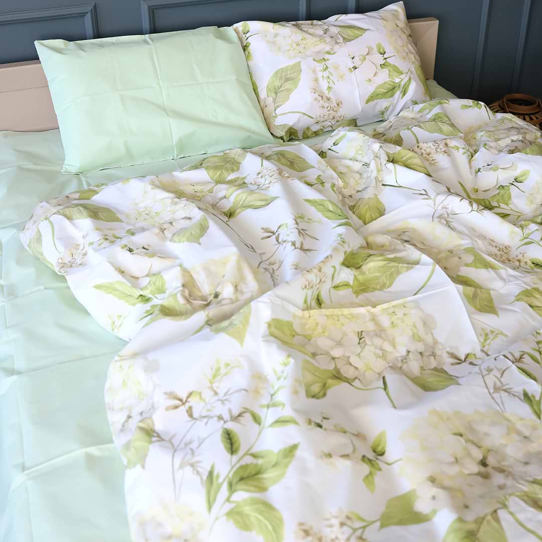 Комплект постільної білизни MirSon King Size 220x240 см 17-0958 Spring Whisper Бязь (2200013183822)
