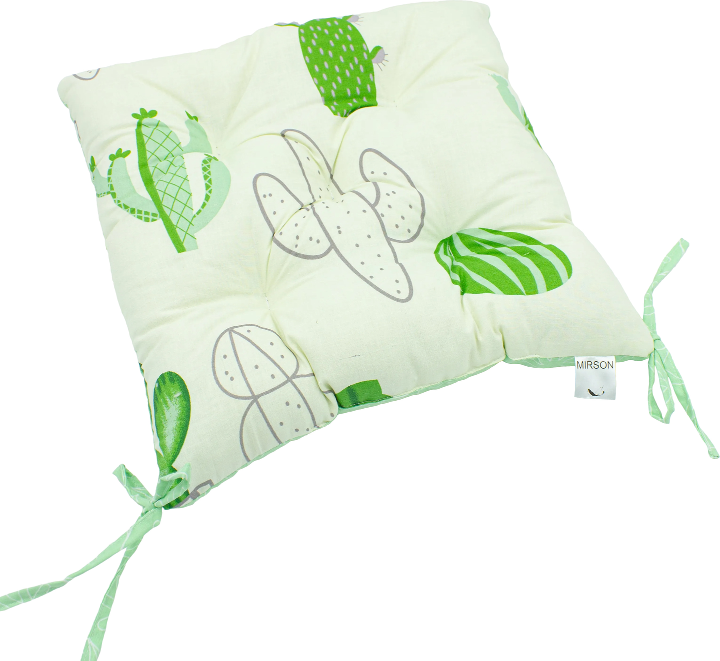 Подушка для стільця MirSon Бязь Принт 19-2508 Sabbia 40х50 см (2200006277224)