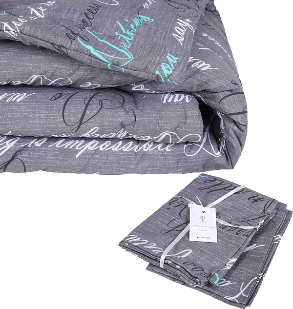 Фото - Ковдра демісезонна полуторна MirSon антиалергенна №206 Сolor Fun Line 17-0003 Tulio Tencel 140х205 + нав. 2 шт. (2200010851601)