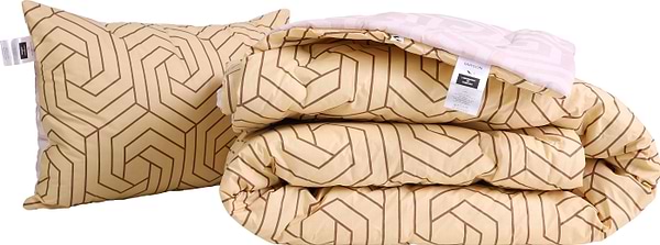 Фото - Одеяло зимнее двуспальное евро MirSon шелковое №3005 Сolor Fun Line Geometry (2200004831725)