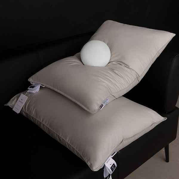 Фото - Подушка стандартна MirSon №1000 "Silver Cloud" memory effekt низька 70х70 (2200010361865)