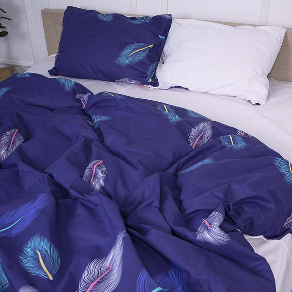 Фото - Комплект постільної білизни MirSon Бязь 21-0001 Amanda 143х210 (2200001299429)