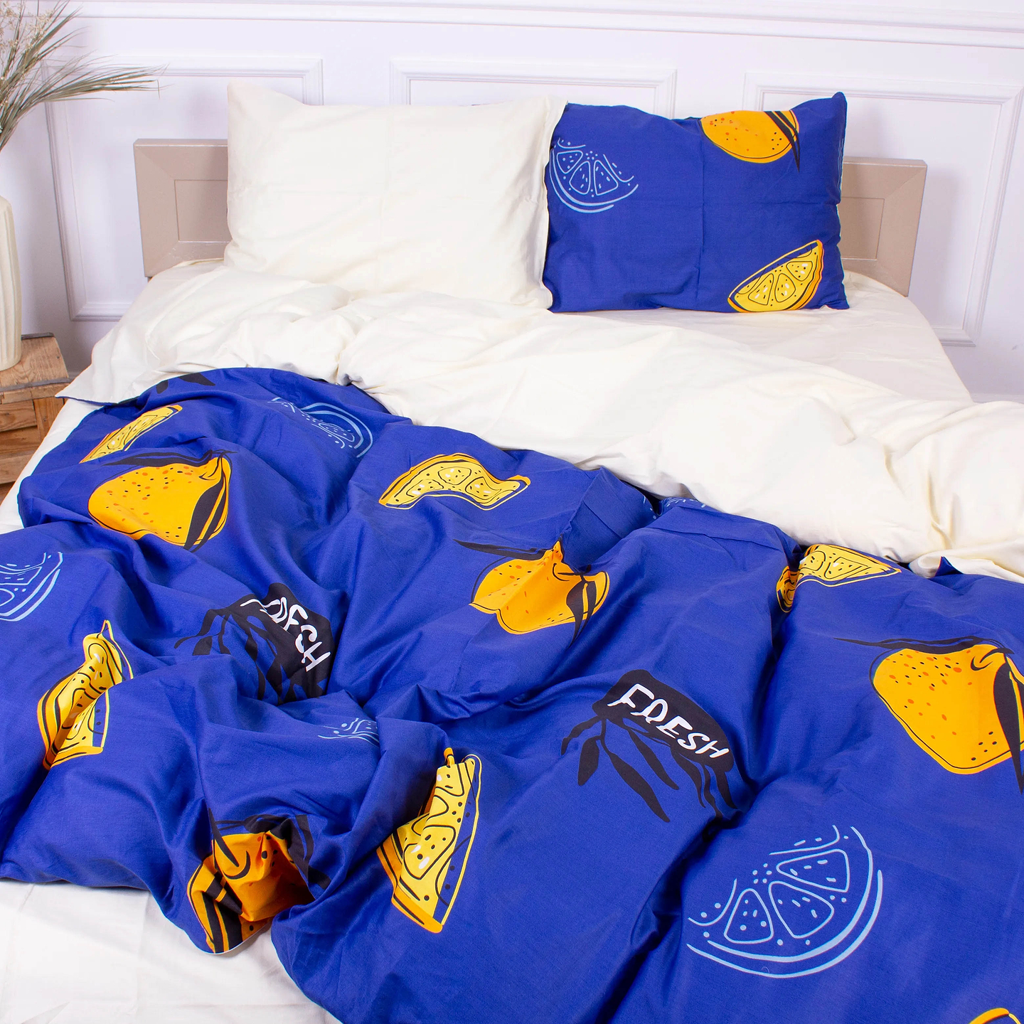 Комплект постільної білизни MirSon Сатин 22-1195 Baku 175х210 см (2200002307376)