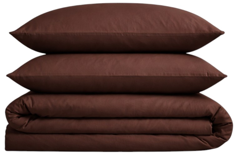 Комплект постільної білизни MirSon King Size Бязь 19-1217 Chocolate perla 220х240 (2200001172012)