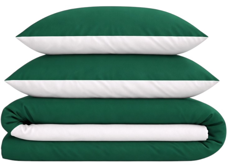 Комплект постільної білизни MirSon King Size Бязь Green Diego (11-2107+18-0130) 220х240 (2200001172241)