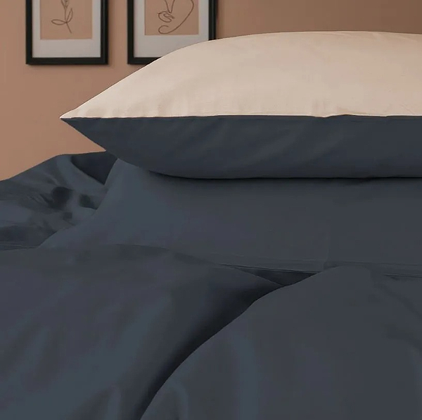 Фото - Комплект постельного белья MirSon King Size Бязь Marco (12-0712 + 16-5803) 220х240 (2200001172289)