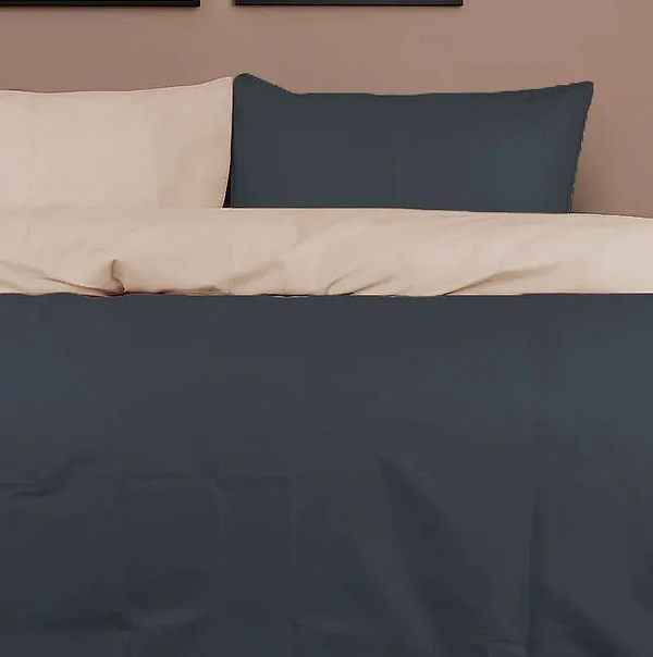 Фото - Комплект постельного белья MirSon King Size Бязь Marco (12-0712 + 16-5803) 220х240 (2200001172289)