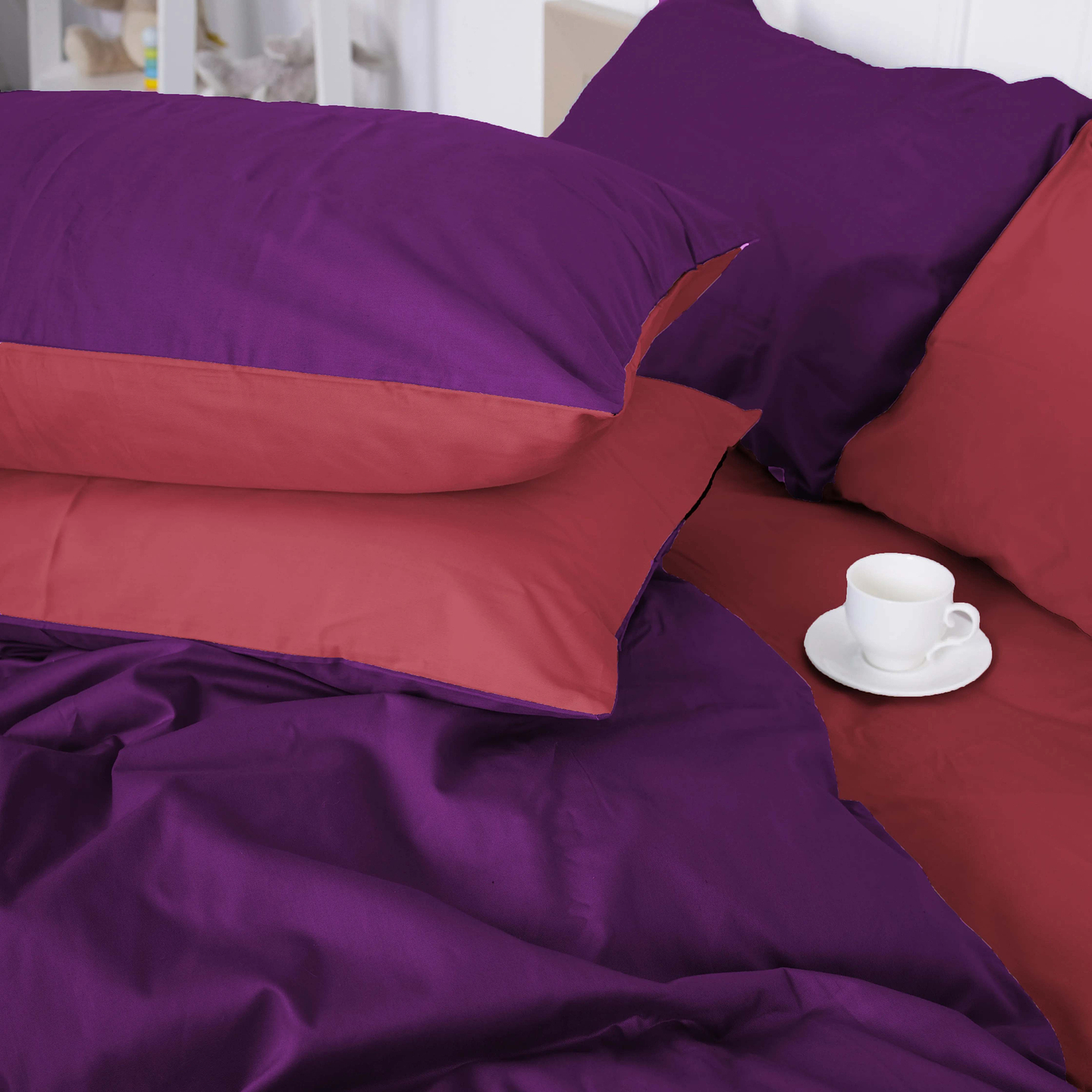 Комплект постельного белья MirSon Сатин 0847 +0846 Klaus Двухспальный (2200002032087)