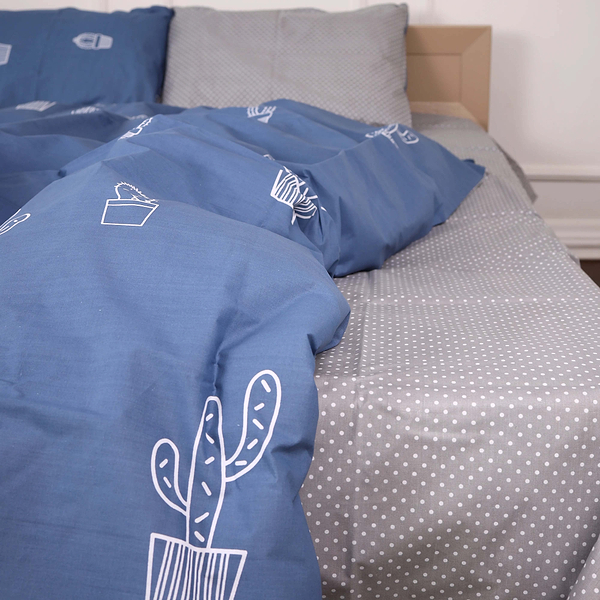 Фото - Комплект постільної білизни MirSon Бязь 17-0300 Singapore 2 х 143х210 см (2200002316903)