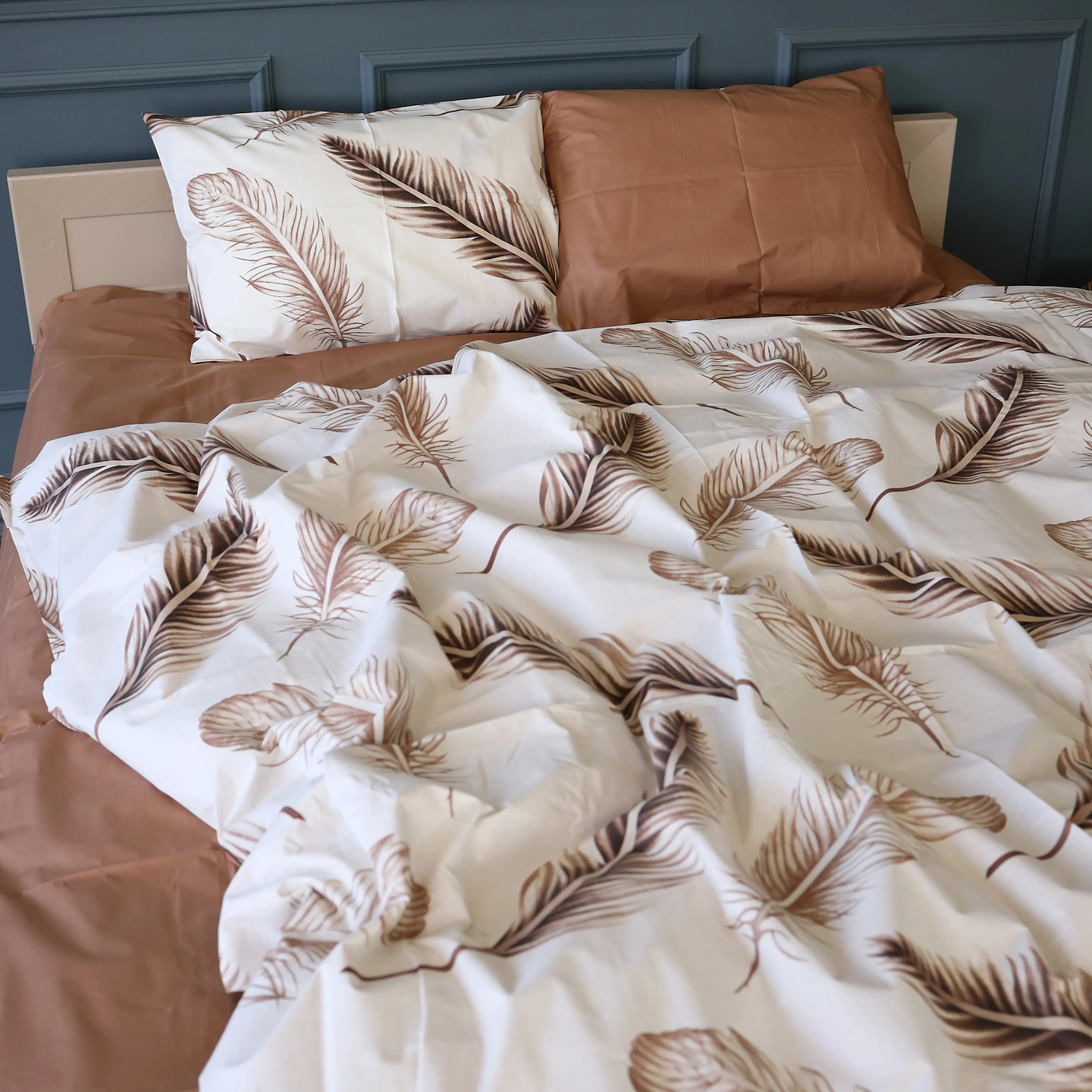 Комплект постільної білизни MirSon Бязь 17-0537 Emily 220х240 (2200003793925)