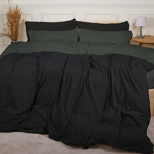 Фото - Комплект постільної білизни MirSon Winter Frost 28-0005 + 28-0007 Trollius Velvet 143х210 (2200004008202)