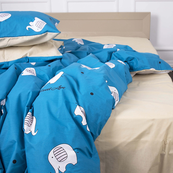 Фото - Комплект постільної білизни дитячий MirSon Бязь Ranforce Elite 17-0350 Slovenia 110х140 (2200004660479)