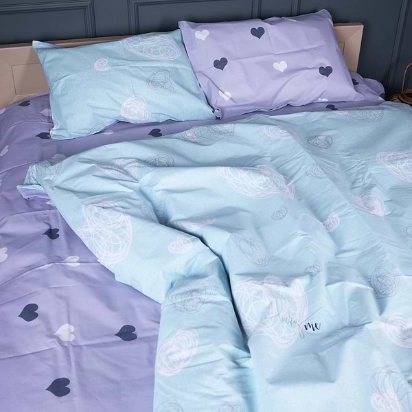 Фото - Комплект постельного белья MirSon Бязь Ranforce Elite 17-0169 Deniz 143х210 см (2200004665634)