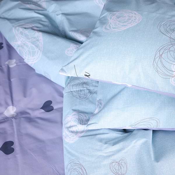 Фото - Комплект постельного белья MirSon Бязь Ranforce Elite 17-0169 Deniz 143х210 см (2200004665634)