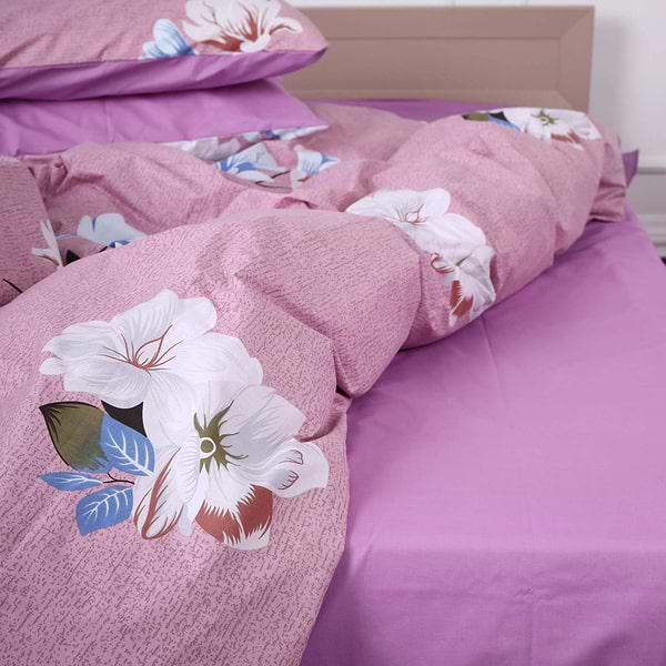 Фото - Комплект постельного белья MirSon Бязь Ranforce Elite 17-0202 Finna 143х210 см (2200004667317)