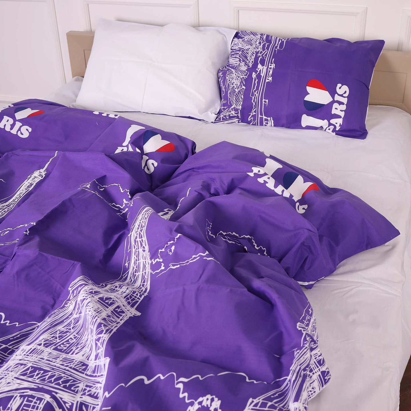 Комплект постільної білизни дитячий MirSon Бязь Ranforce Elite 19-0426 Fucsia 110х140 (2200004663142)