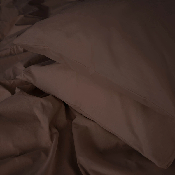 Фото - Комплект постельного белья MirSon Ranforce Elite 19-1217 Chocolate perla 220х240 (2200004703817)