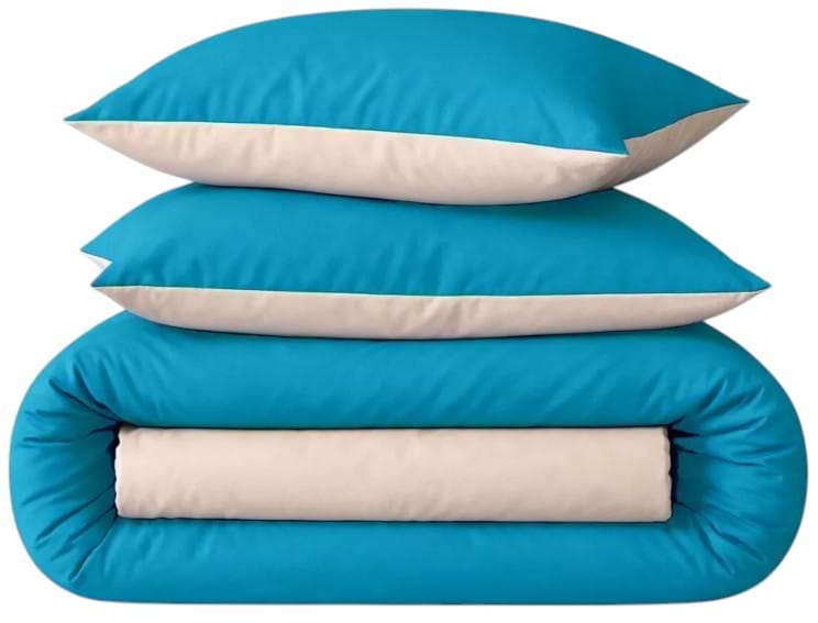 Комплект постільної білизни MirSon Бязь Ranforce Elite Camillo (12-0712 + 17-4735) 175х210 см (2200004673769)