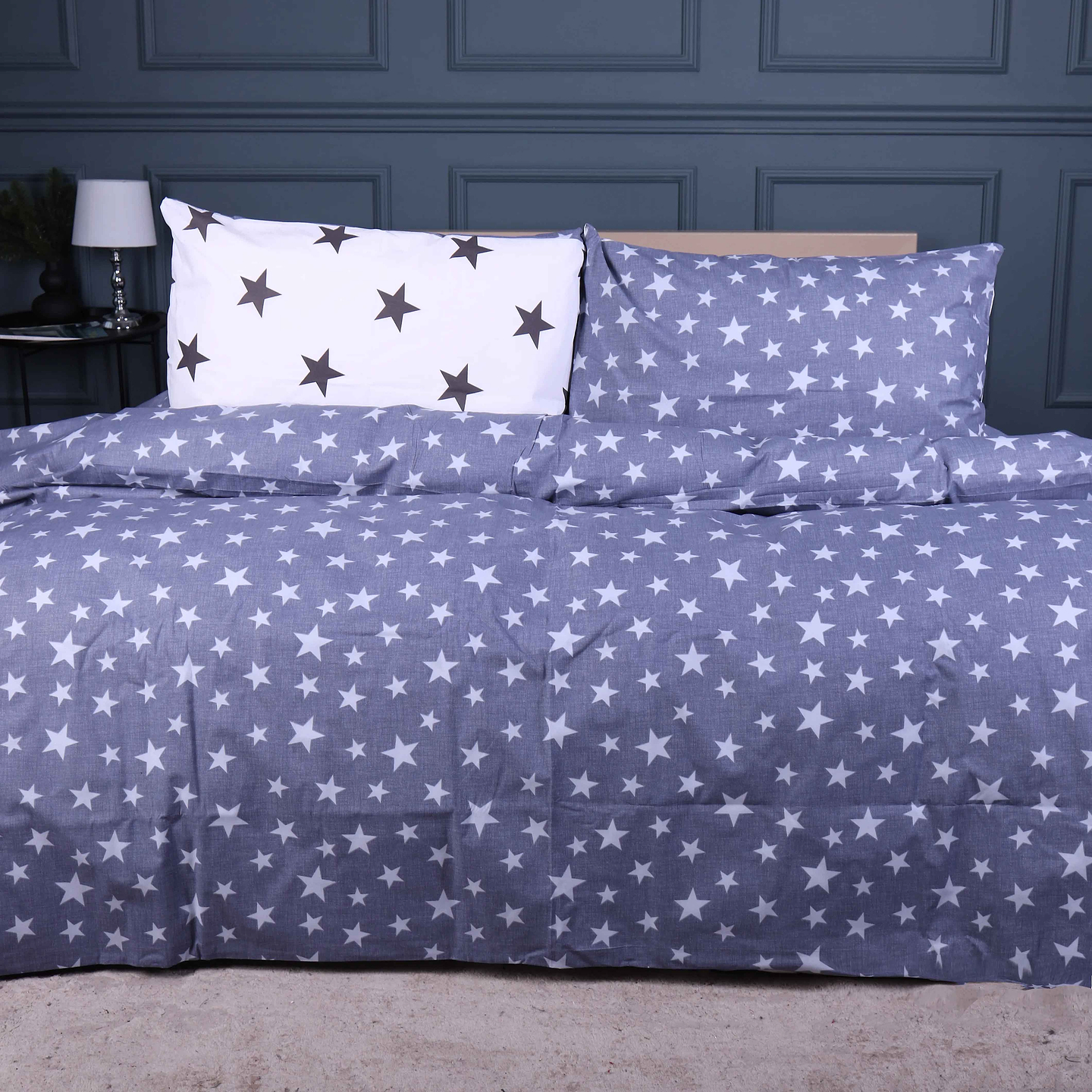 Комплект постельного белья MirSon Бязь Ranforce Elite 17-0030 Berto 2х143x210 (2200004684093)