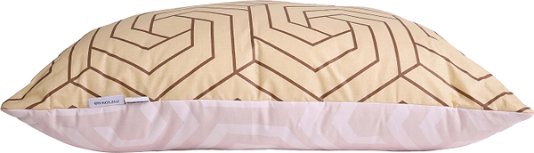 Фото - Подушка стандартна MirSon бавовняна Geometry 50х70 см (2200004815152)