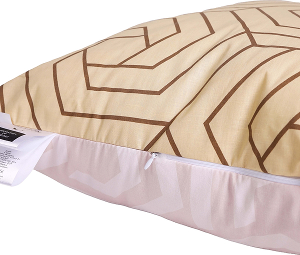 Фото - Подушка стандартна MirSon бавовняна Geometry 50х70 см (2200004815152)