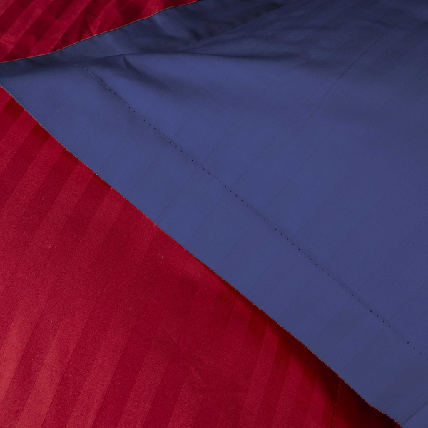 Фото - Комплект постельного белья MirSon Satin Stripe 30-0018 +30-0019 Mardin 143х210 см (2200005263068)