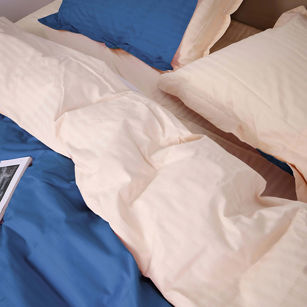 Фото - Комплект постільної білизни MirSon Satin Stripe 30-0019 +30-0004 Leynadin 143х210 см (2200005264669)