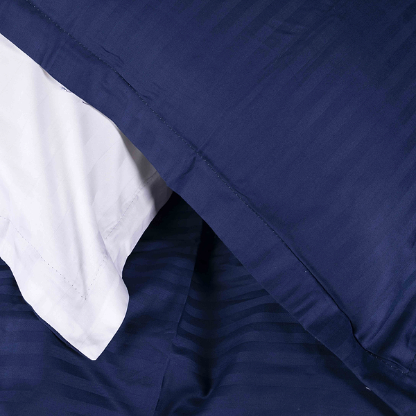 Фото - Комплект постільної білизни MirSon Satin Stripe 30-0020 +30-0001 Naskirin 143х210 см (2200005265468)