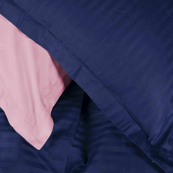 Фото - Комплект постільної білизни MirSon Satin Stripe 30-0020 +30-0007 Edarin 143х210 см (2200005265666)