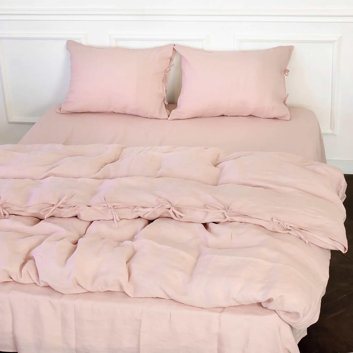 Комплект постільної білизни MirSon Льон Dearness 175х210 (2200005371190)