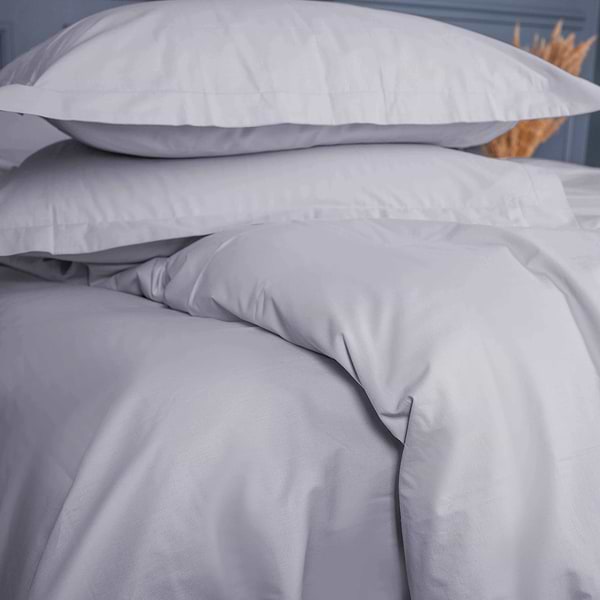 Фото - Комплект постільної білизни дитячий MirSon Poplin Line 054 Light Gray 110 x 140 см (2200006277354)