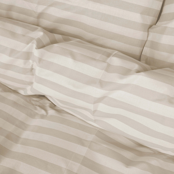 Фото - Комплект постільної білизни MirSon 2х143х210 Ranforce Elite 17-0604 Stripe Yellow Ранфорс (2200008052621)