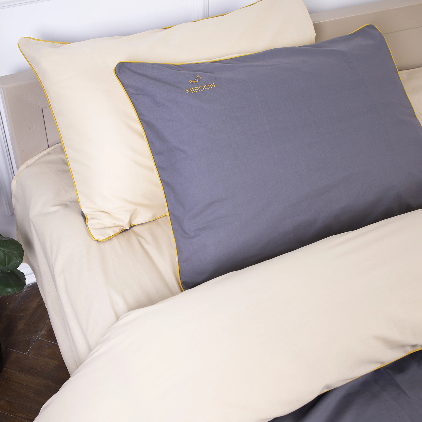 Комплект постільної білизни MirSon Ranforce Elite Corner "Marco" (12-0712 + 16-5803) 200х220 см (2200008400651)