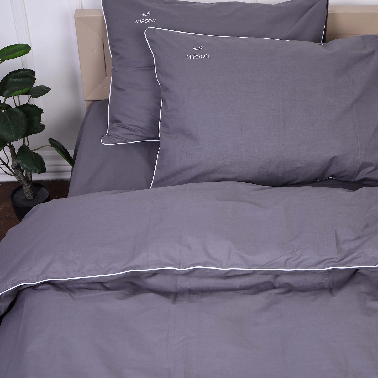 Комплект постельного белья MirSon Ranforce Elite Corner 16-5803 "Geronimo" 143х210 см (2200008400705)