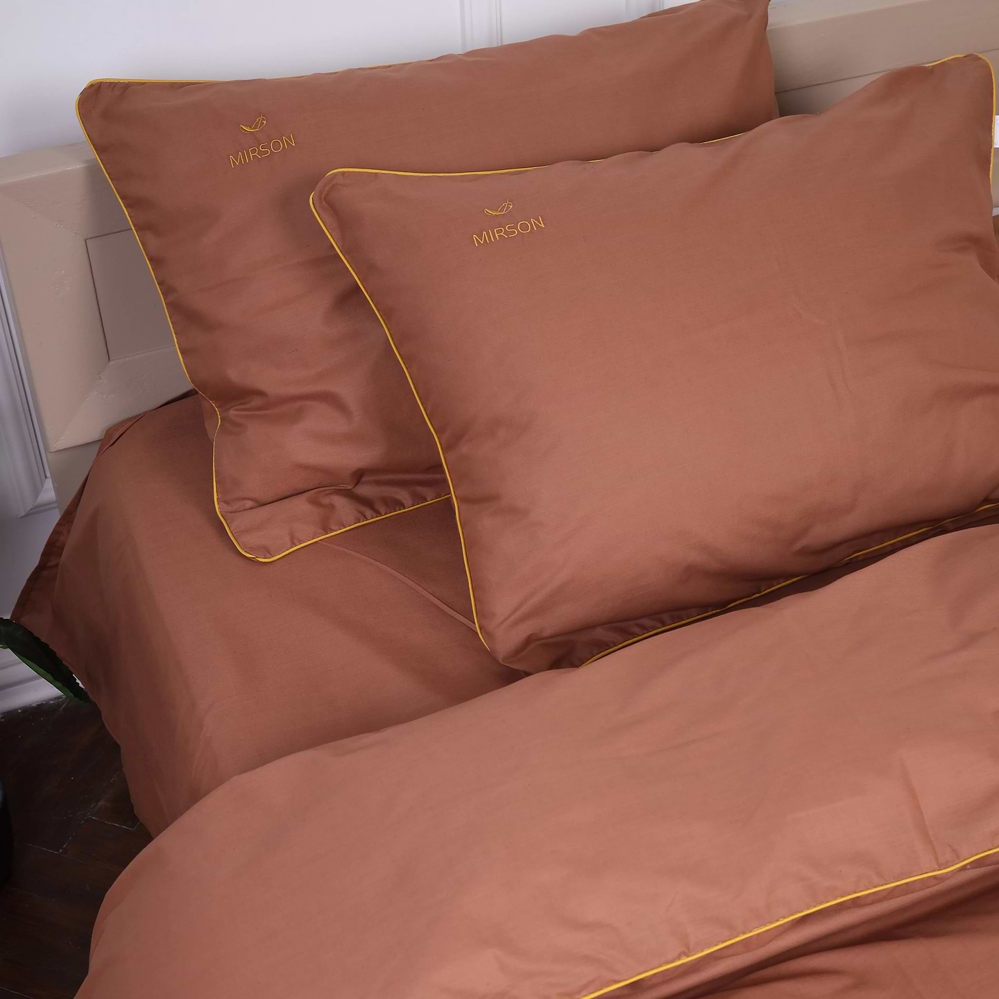 Комплект постельного белья MirSon Ranforce Elite Corner 15-1511 "Federica" 175х210 см (2200008400859)