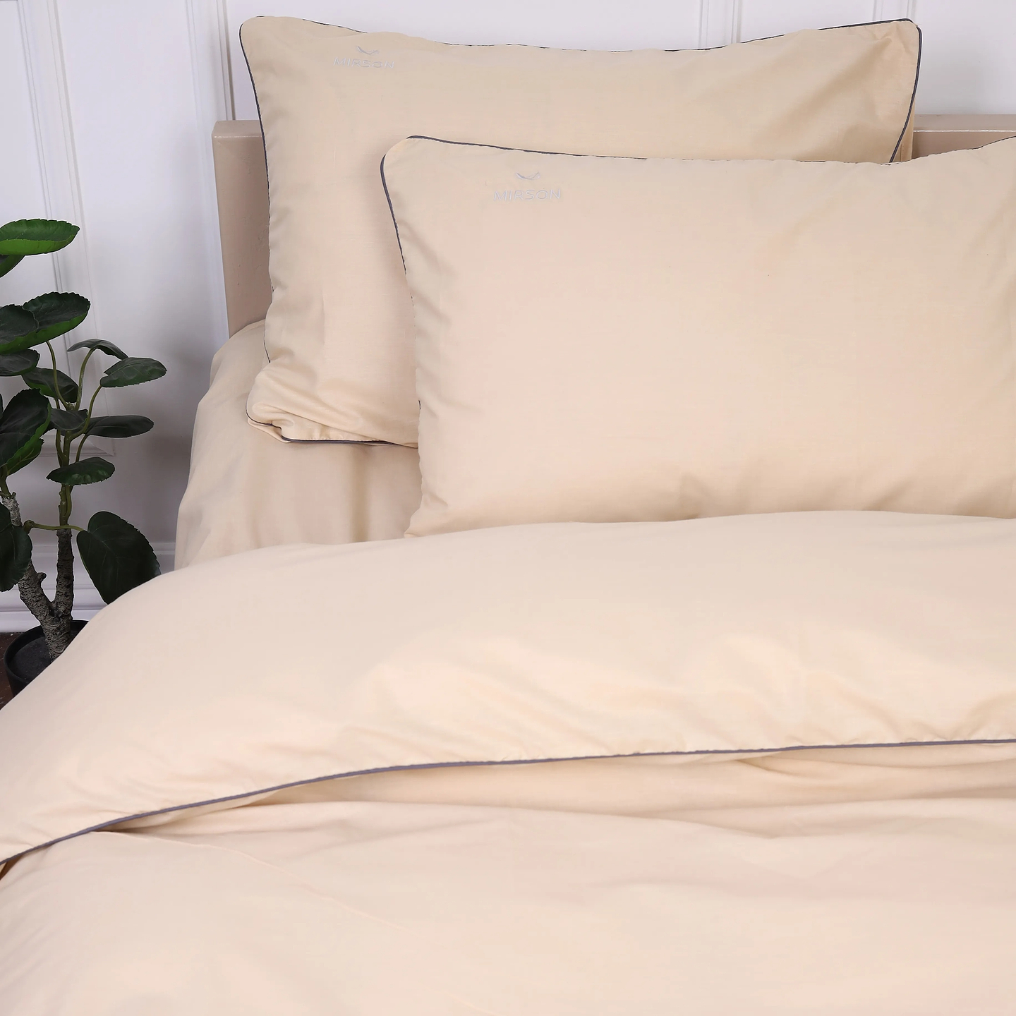 Комплект постільної білизни MirSon Ranforce Elite Corner 12-0712 "Calvina" 200х220 см (2200008401214)