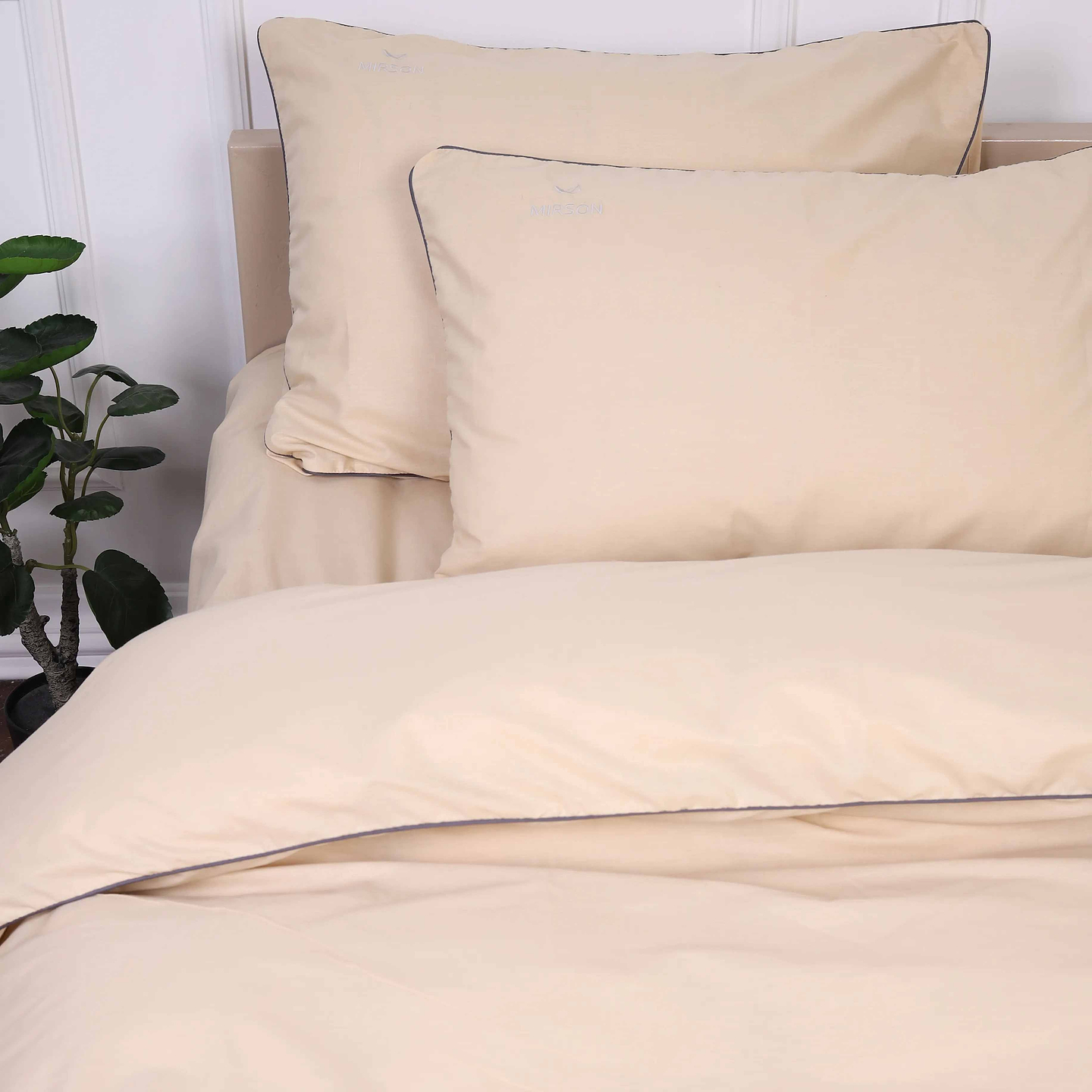 Комплект постельного белья MirSon Бязь Ranforce Elite 12-0712 Calvina 143х210х2 (2200004680460)