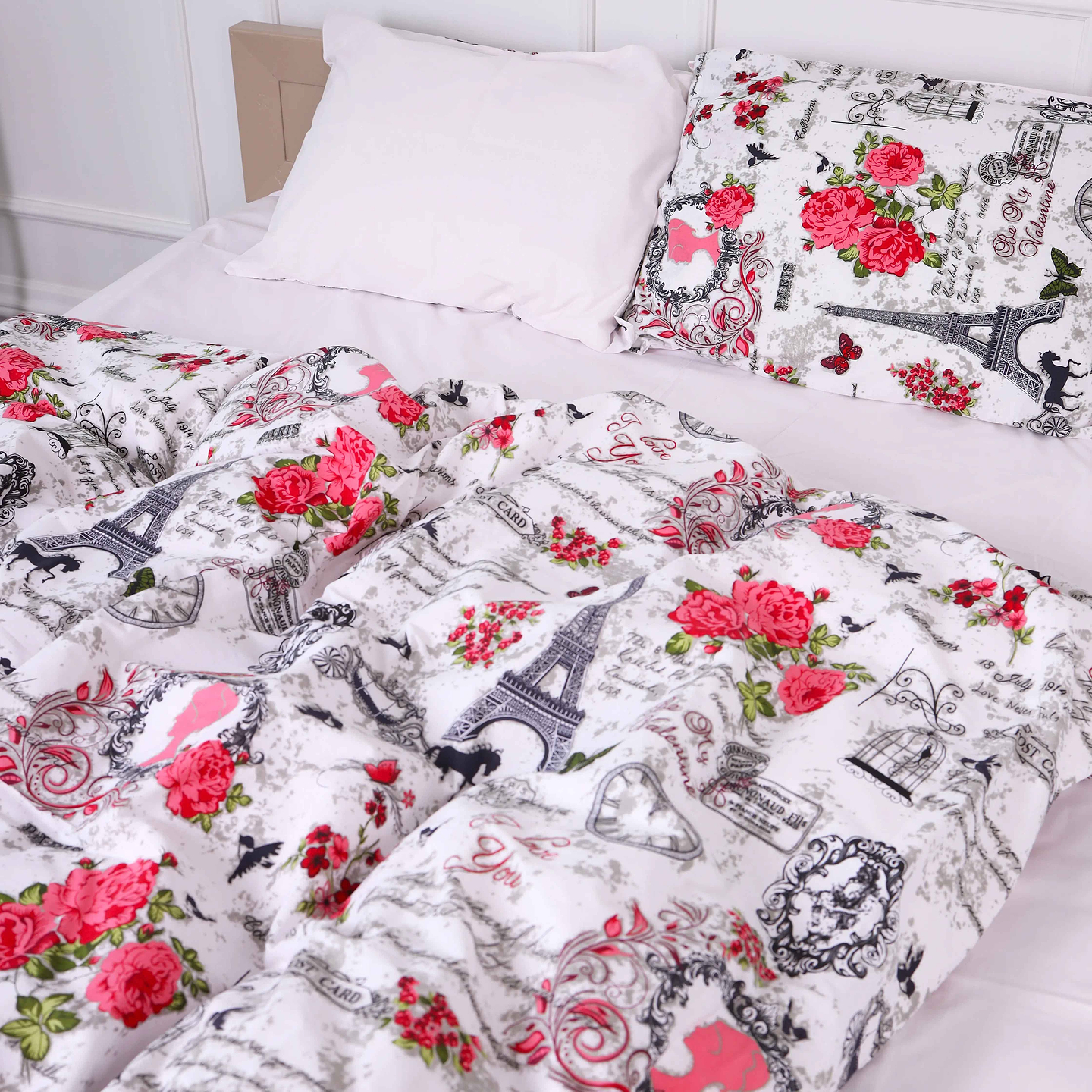 Комплект постельного белья MirSon King Size 220х240 см Ranforce Elite 17-0188 -1 Grettir 100% Хлопок (2200008615505)