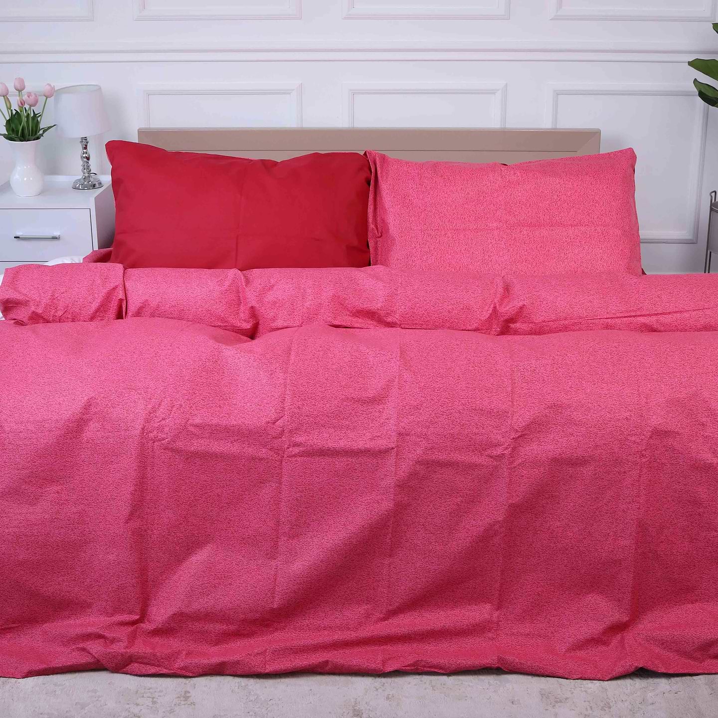 Комплект постельного белья MirSon 200х220 см Бязь 17-4746 Red sails (2200008931384)