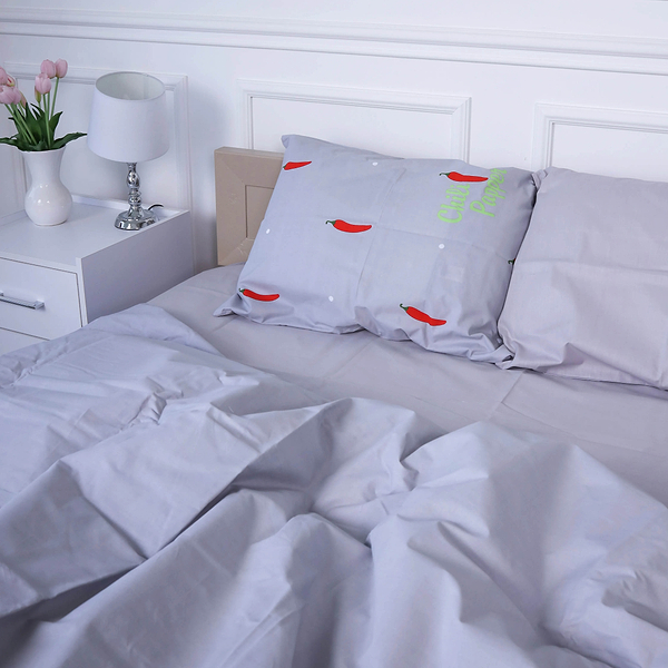 Фото - Комплект постільної білизни MirSon 200х220 см Бязь 17-4754 Benvenuto (2200008937546)