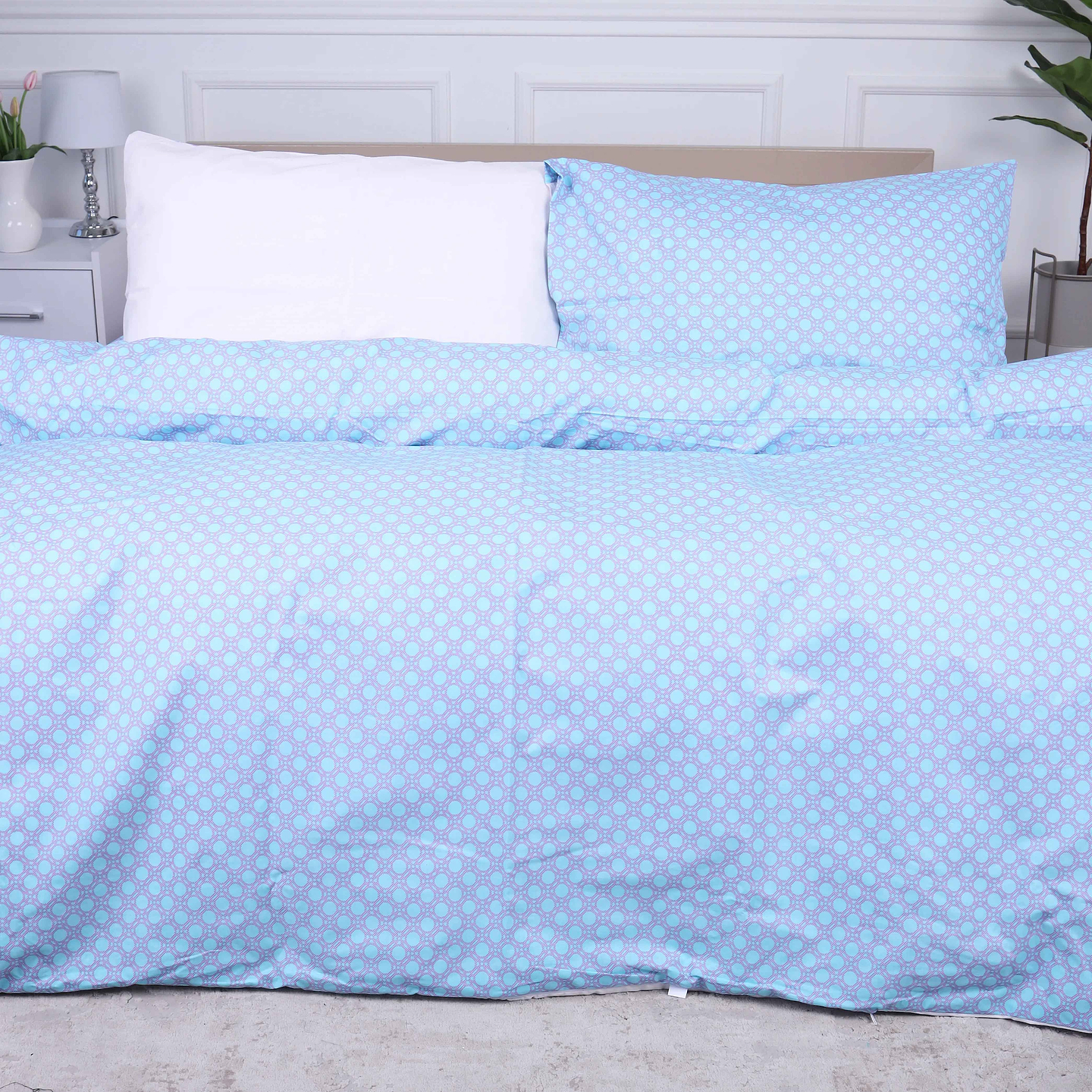 Комплект постільної білизни MirSon 2 x 143 x 210 см 17-4803 Ronchillone Бязь (2200009162169)