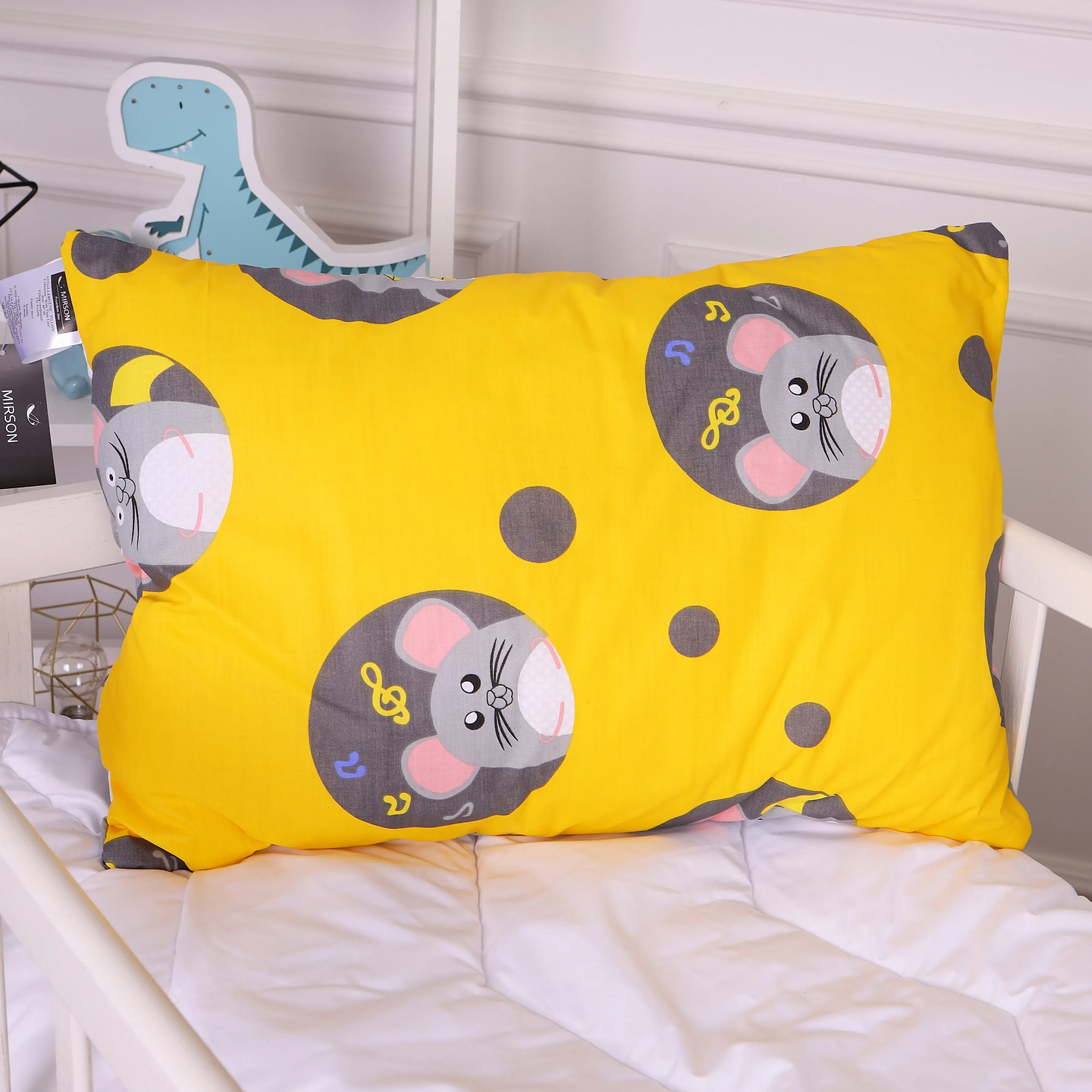 Подушка стандартна MirSon Kids Time 20-0029 Funny mice 50х70 см (2200009669002)