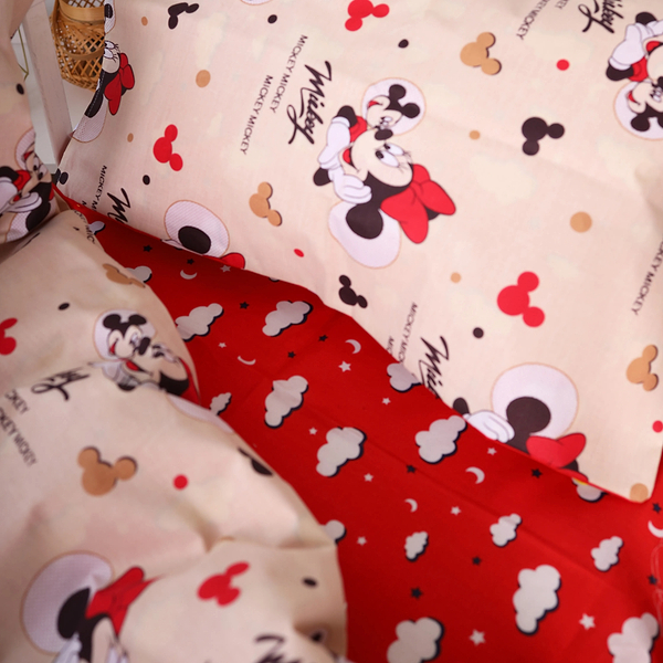 Фото - Комплект постільної білизни MirSon Бязь 20-0027 Mine mouse 175х210 (2200010266023)